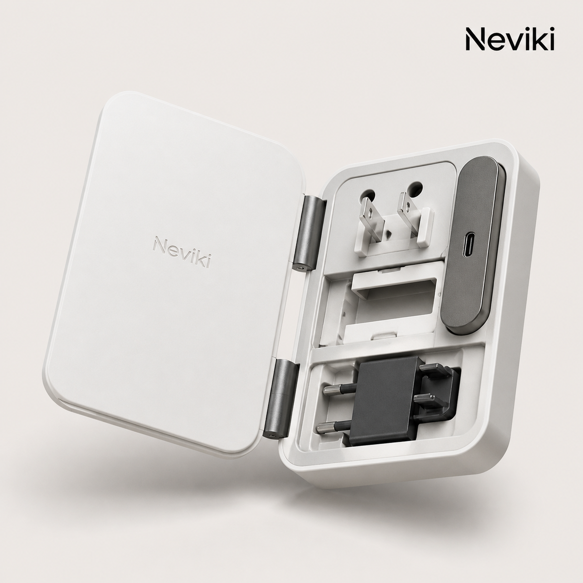 Neviki™ FoldPort Travel Power Router